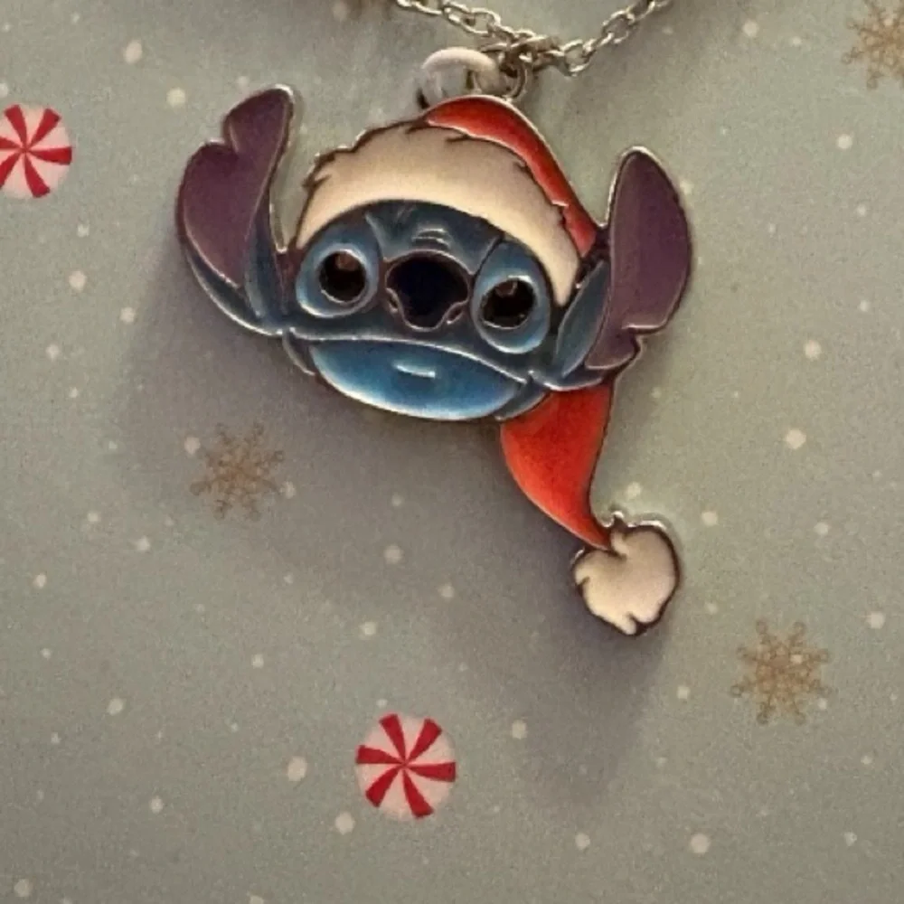 Disney Stitch Holiday Jewelry Set - Red and Blue